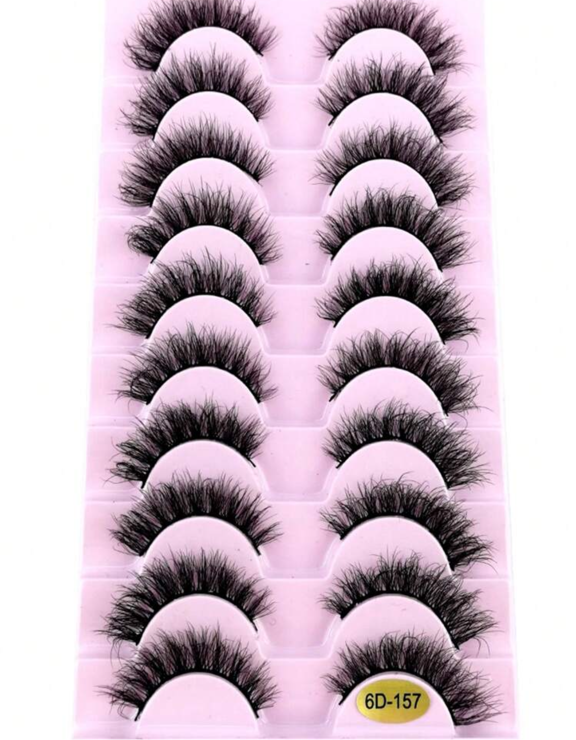 PESTAÑAS POSTIZAS SET CON 10 PARES