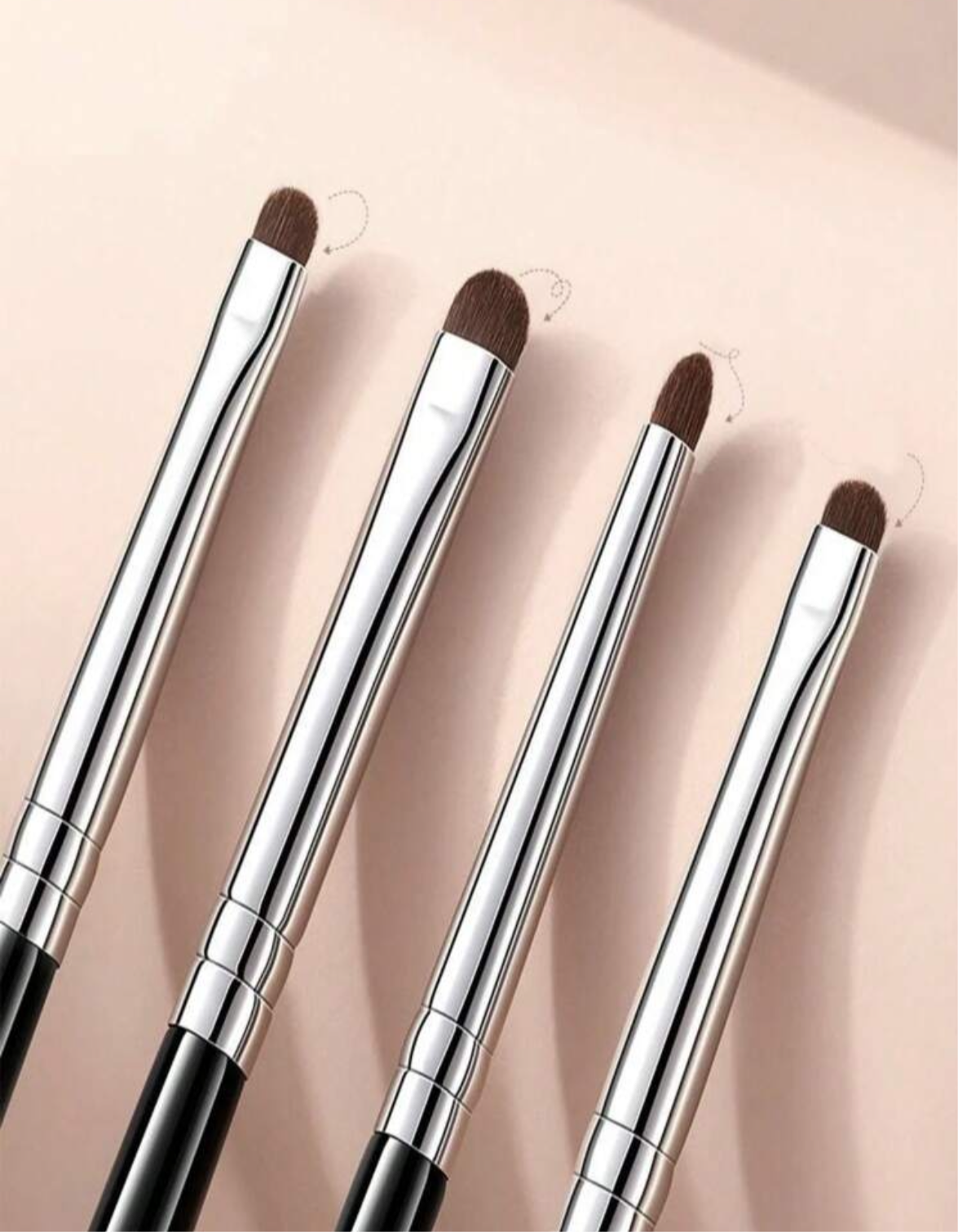 BROCHAS SET 4 PIEZAS SET PINCEL FINO PARA OJOS