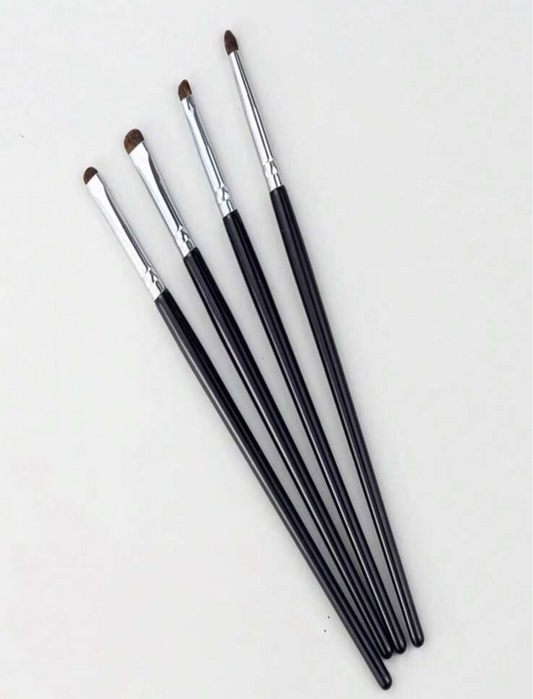 BROCHAS SET 4 PIEZAS SET PINCEL FINO PARA OJOS