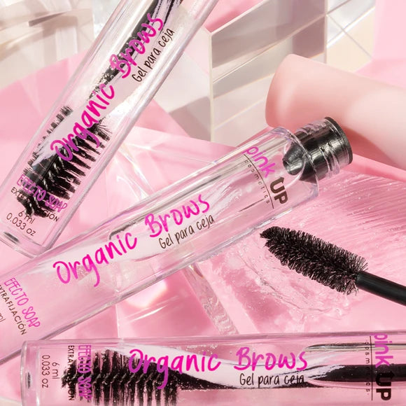 ORGANIC BROWN GEL PARA CEJAS PINK UP