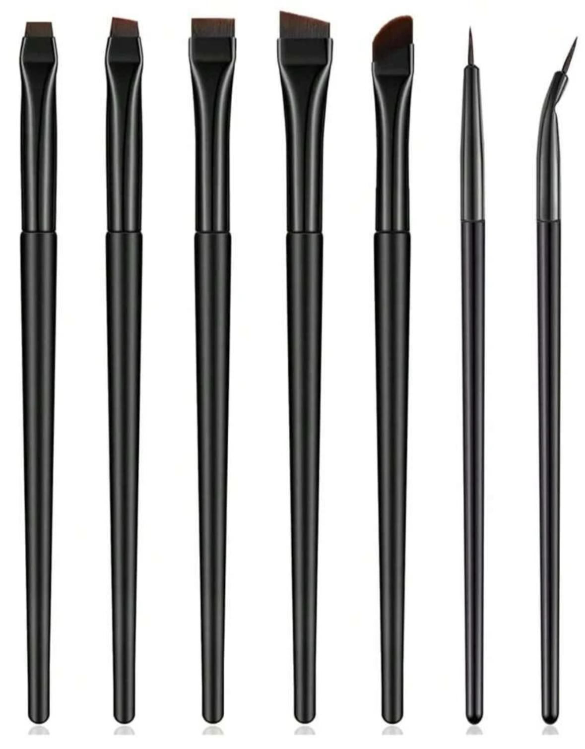 PINCELES FINOS PARA MAQUILLAJE DE OJOS