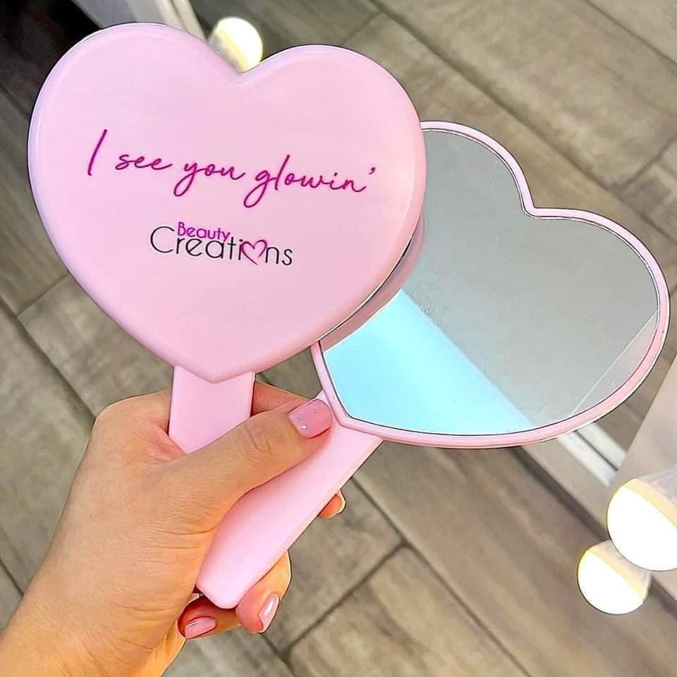 ESPEJO CORAZON BEAUTY CREATIONS